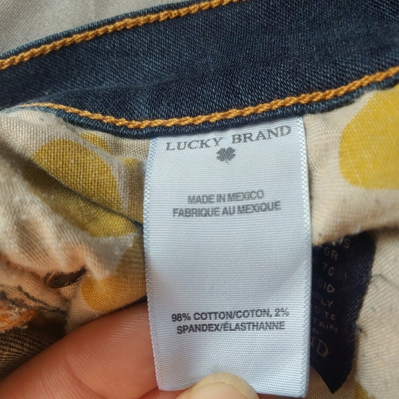 (2 for $20) Lucky Brand Sofia Skinny blue jeans, size 25/0 (fit large) - Picture 12 of 12